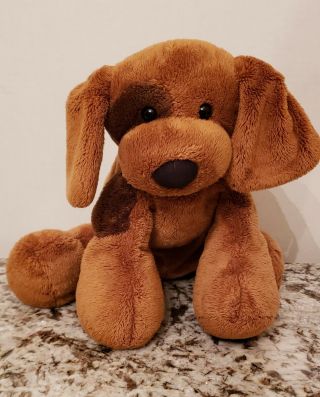 Gund Plush Stuffed Animal Puppy Little Treynor 13095 Brown Soft Sweet.