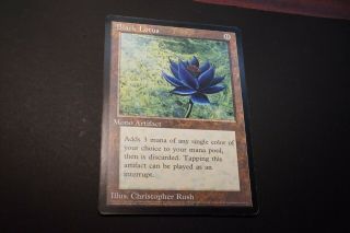 Magic The Gathering Black Lotus Giant Size 6x9 Promo Card