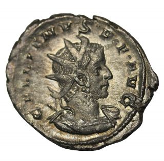 Gallienus 253 - 259 Ad Silver Antoninianus Cologne Roman Empire Coin Ric.  18