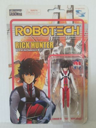 Rick Hunter Toynami 4 " Figure Poseable Action Figure Robotech 2018