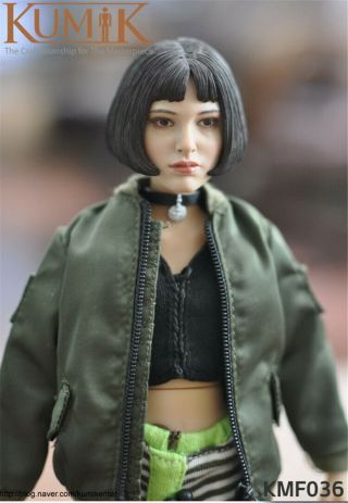 1/6 Kumik Kmf036 Killer Natalie Portman Movable Action Figure Model Collectible