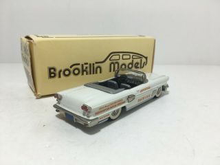 BROOKLIN MODELS 1/43 BRK 25X 1958 PONTIAC BONNEVILLE INDIANAPOLIS PACE CAR MIB 2