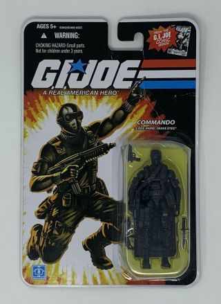Gi Joe Snake Eyes V30 Series 24 2008 Action Figure