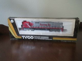 Vintage Tyco Ho 1102 Alco 630 Santa Fe Diesel Locomotive - 250 - 21