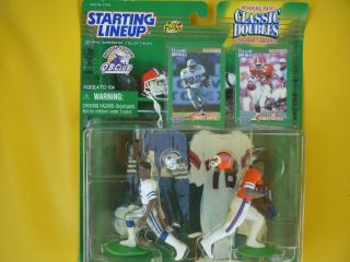 Emmitt Smith Hasbro 4 " Starting Lineup Classic Doubles Nfl Football Set Of 2