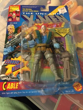 Marvel Uncanny X - Men X - Force Cable Action Figure Toybiz 1992