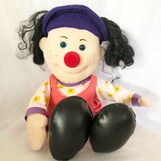 Big Comfy Couch Loonette Clown Molly 21 " Plush Stuffed Toy Doll Vintage 1995