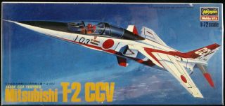 1/72 Hasegawa Models Mitsubishi T - 2 Ccv Japanese Jet Trainer