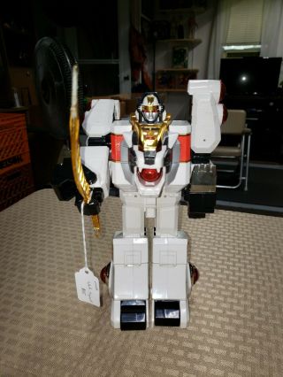 Bandai Mighty Morphin Power Rangers Legacy White Tigerzord - Complete