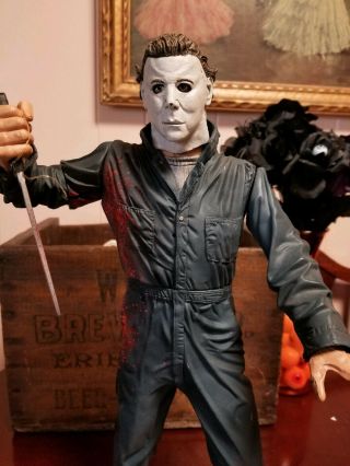 18 " Mcfarlane Michael Myers Halloween Figure Movie Maniacs