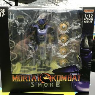 Mortal Kombat Cyber Ninja Smoke Storm Collectibles 2019 Nycc Exclusive In Hand