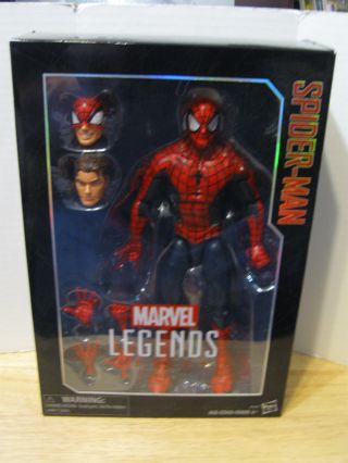 Marvel Legends 12 " Action Figure Spider - Man Nip Vhtf 12 Inch Hasbro
