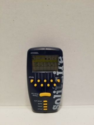 Radica 1998 Solitaire Electronic Handheld Pocket Game