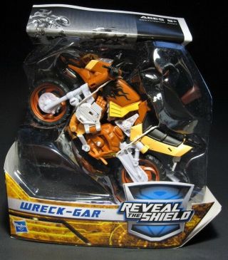 Transformers Generations Reveal The Shield Deluxe Class Wreck - Gar Complete
