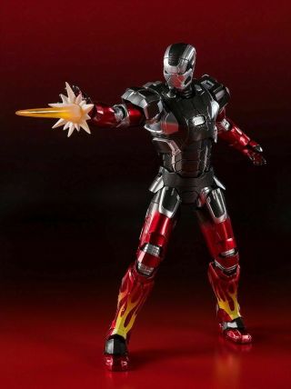 S.  H.  Figuarts Marvel Iron Man Mark 22 Xxii Hot Rod Action Figure Bandai
