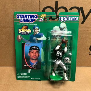 Kenner Starting Lineup | 1998 Nfl Football - Extended Charles Woodson |