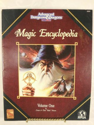 Ad&d 2nd Edition Game Resource: The Magic Encyclopedia Vol 1.  Useful Today