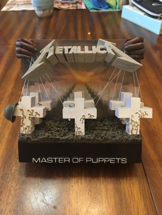 Mcfarlane Toys Metallica Master Of Puppets 3d Table/wall Display