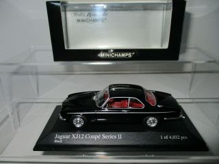 Minichamps 1/43 Jaguar Xj12 Coupe Series Ii 1975 " Black " Limited 400130460