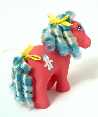 Vintage G1 My Little Pony Candy Cane Molasses Curls