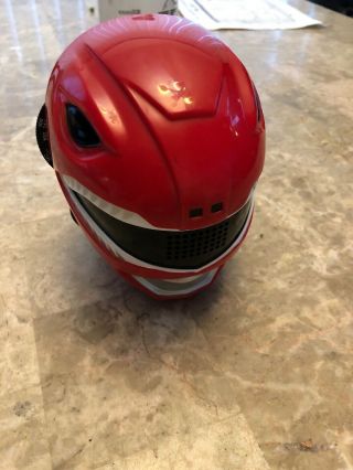 Mighty Morphin Power Rangers Am/fm Radio Red Ranger Helmets