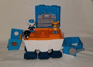 Octonauts Gup I Transforming Polar Vehicle With Figures 2014 Mattel Rare Item