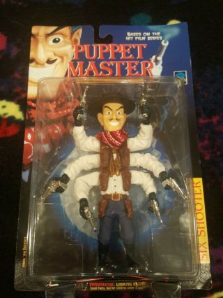 Puppet Master Six Shooter Action Figure 1997 Full Moon Toys Vintage