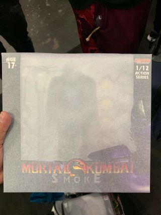 Storm Collectibles Mortal Kombat Smoke Nycc In Hand