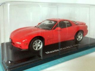 Mazda ɛ̃fini Rx - 7 (1991) 3rd Gen (fd) 1/24 Die - Cast Model Hachette Japan Cars 68