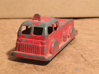 Vintage Die - Cast Goodee Toy Fire Truck 3 1/4 "