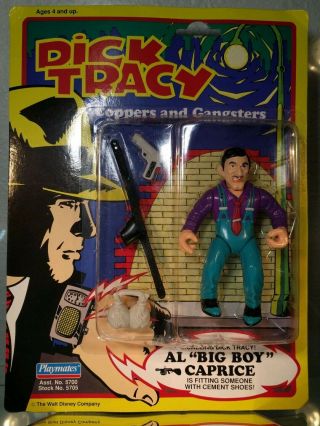 Dick Tracy Coppers And Gangsters Big Boy Caprice Figure Playmates Al Pacino Moc