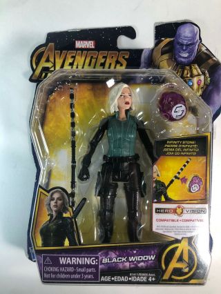 Marvel Legends Universe Black Widow Marvel Avengers Infinity War 6 " Figure