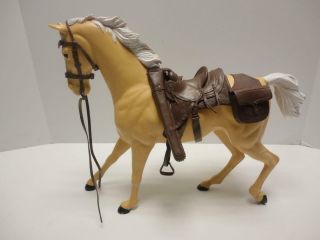 1960s Marx Johnny West Horse Flame Complete