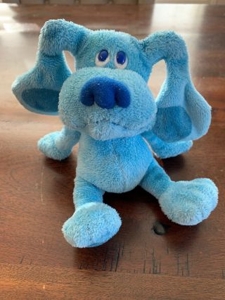 Ty Blues Clues 6” Plush Blue The Dog Nickelodeon Beanie Plush Limited Edition