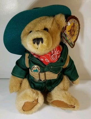Ranger Rex Forest Friends Jointed Bear Plush 12 Inch With Tag Talking Animal