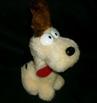 6 " Vintage 1983 Garfield Odie Puppy Dog Dakin Fun Farm Stuffed Animal Plush Toy