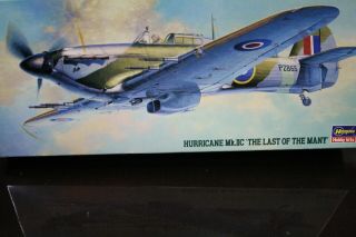 1/72 Hasegawa Hurricane Mk.  Iic British Wwii Fighter Model The Last Of The Many