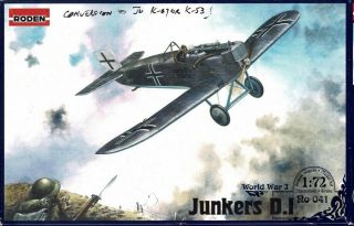 1/72 Roden 041; Junkers D.  I