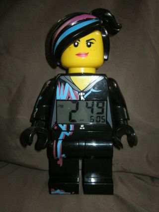 Lego Movie Wyldstyle Lucy Digital Alarm Clock From The 1st Movie