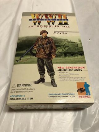 Dragon 1/6 Wwii Aachen 1944 Lah Division Private Alfred Military 12 " 70017