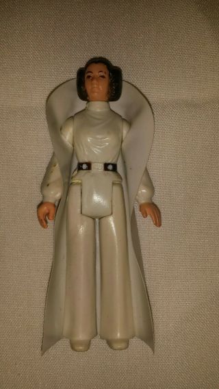Vintage Star Wars Princess Leia Organa 1977 Action Figure with cape 3