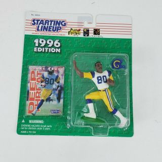 Starting Lineup Slu Isaac Bruce 1996 Edition Collectible Sports Figure