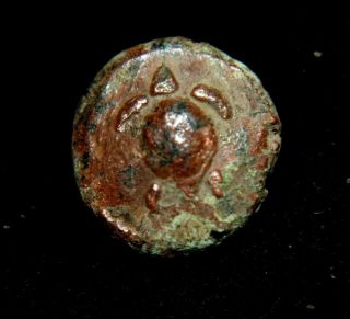 Greek Islands Off Attica Aegina.  Circa 480 - 457 Bc Bronze Coin