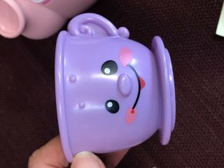 Fisher Price Laugh And Learn Replacement Teapot Tea Pot Pink Talking 2 Tea Cups 2