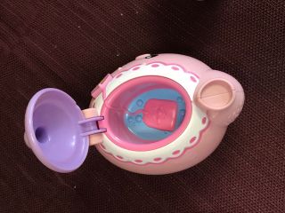 Fisher Price Laugh And Learn Replacement Teapot Tea Pot Pink Talking 2 Tea Cups 3