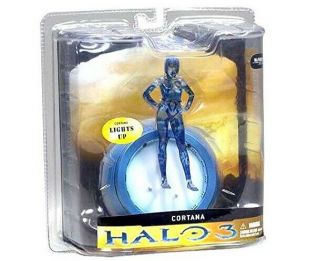 Halo 3 Series 1 Cortana Light Up Action Figure By Mcfarlane