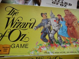 The Wizard Of Oz Game.  1974 From Cadaco.  Vintage.  Rare.