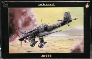 1/144 Eduard Models Junkers Ju - 87b Stuka German Dive Bomber