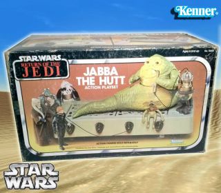 Vintage Kenner Star Wars 1983 Return Of The Jedi Jabba The Hutt Box