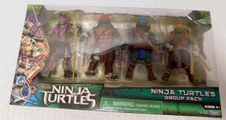 Teenage Mutant Ninja Turtles Movie Action Figure Set - Group Pack